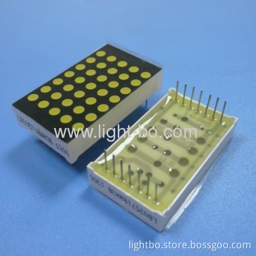 Ultra White 1.54" 3mm 5 X 7 Dot Matrix Led Display,widely Used For Lift Position Indicators 
